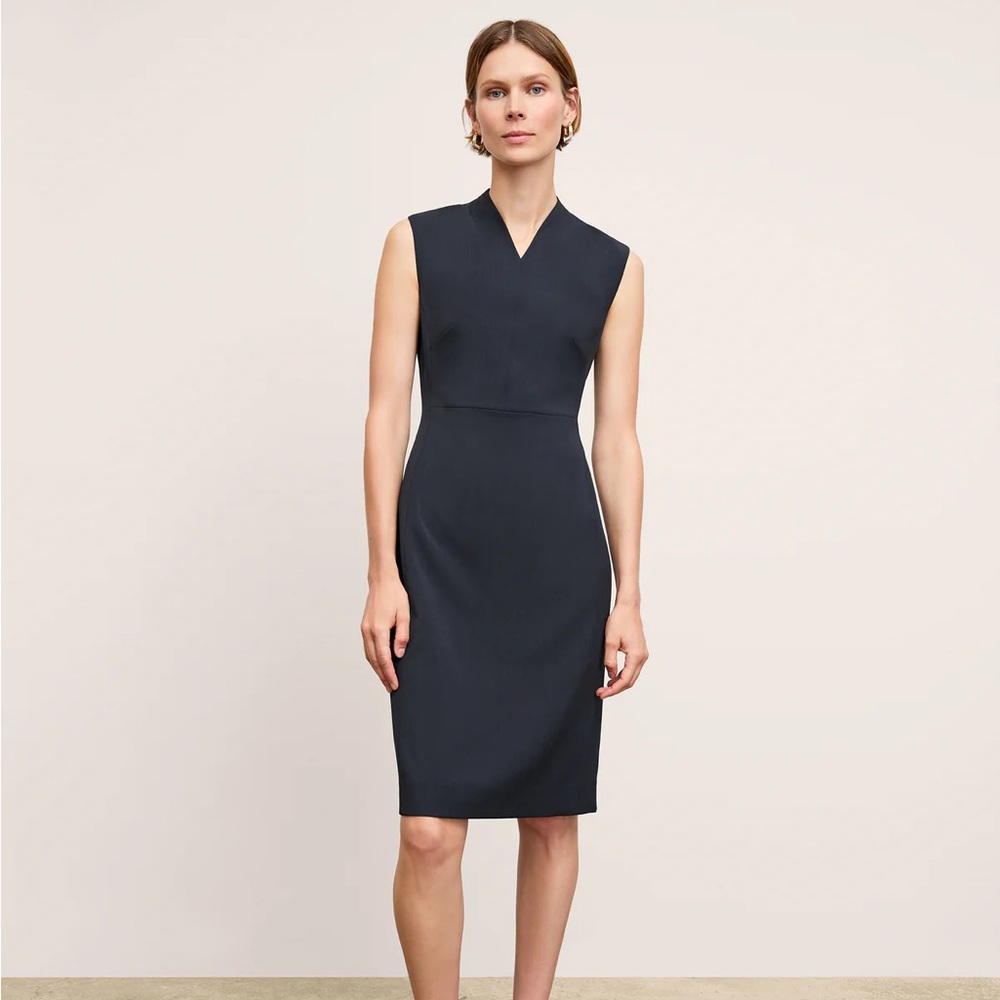 NWOT MM Lafleur Aditi Dress Navy US 2